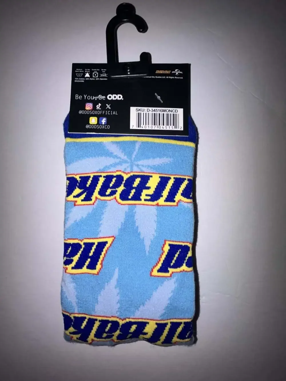 Odd Sox Half Baked Crew Socks